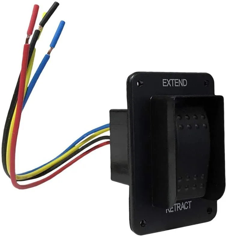 BLACK IP 66 ELECTRIC JACK SWIT